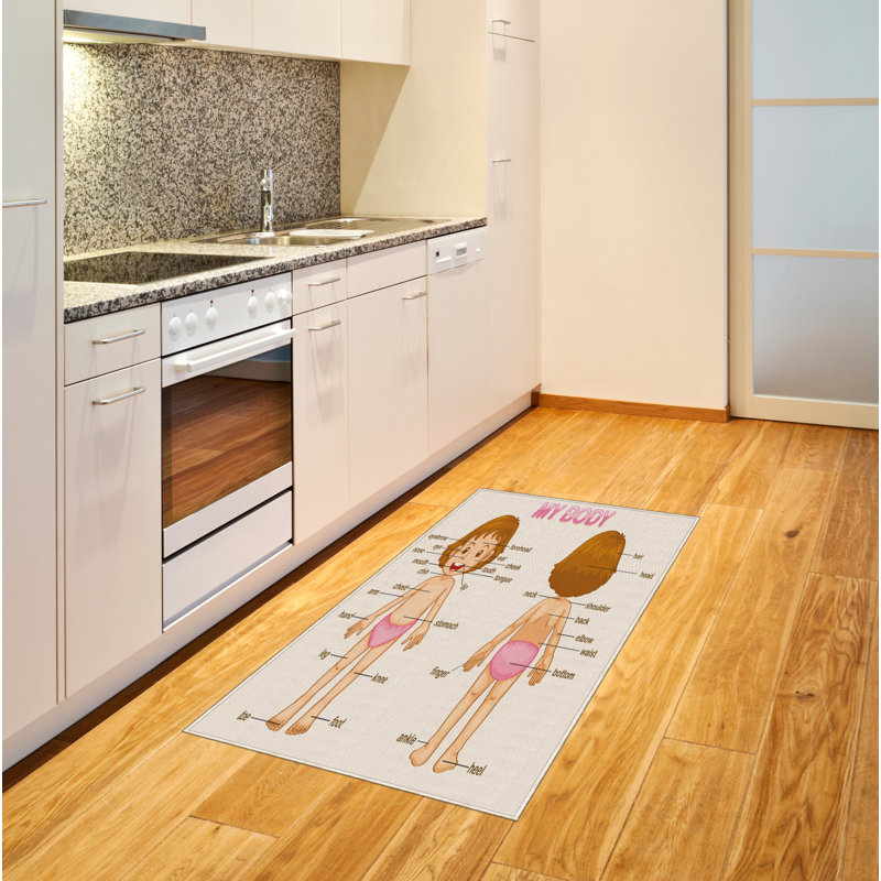 Tapis décoratif en fibre de polyester à haute densité, Rectangle— 4 pi x 5 pi 8 po