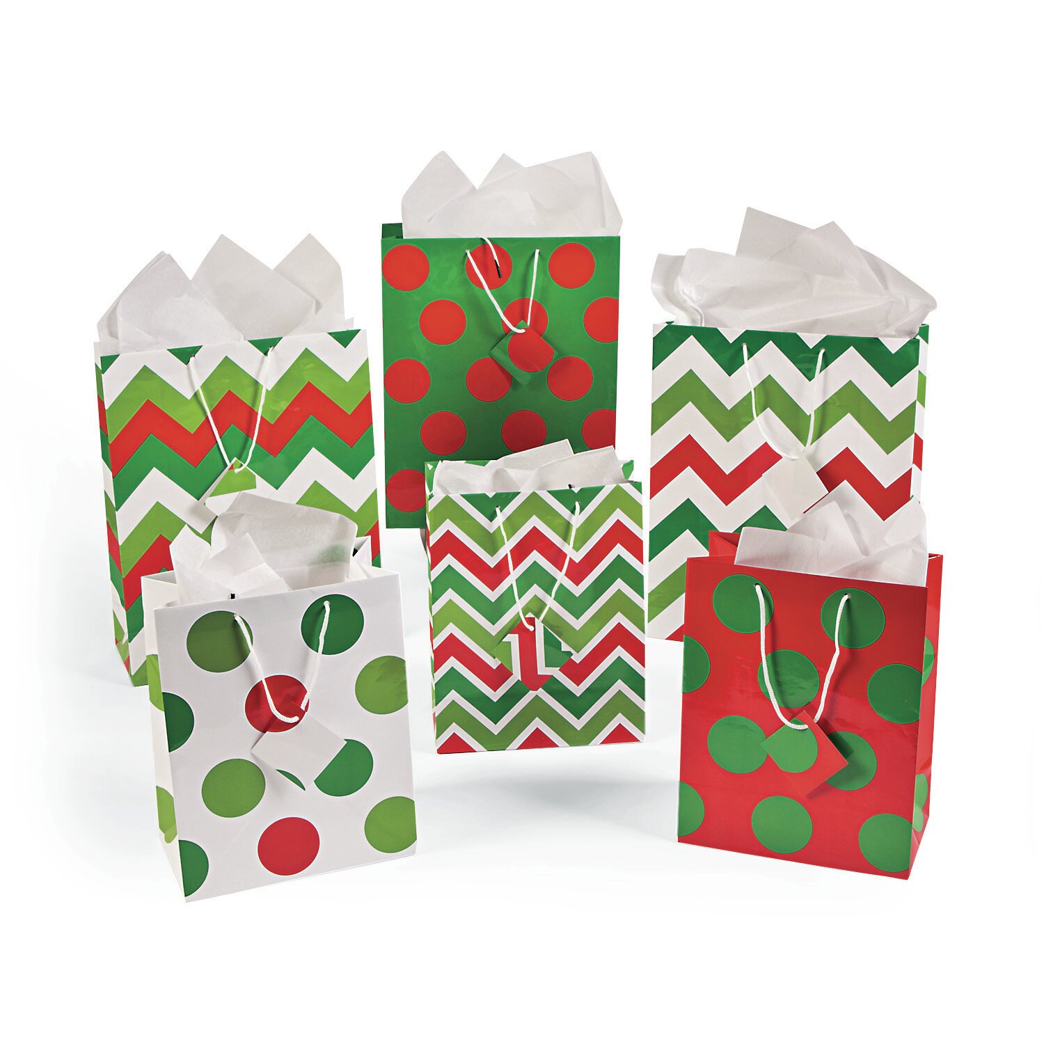 The Holiday Aisle® Ariadny Christmas Gift Bags