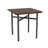 Avon Rx Healthcare Waiting Reception Square End Table Metal Frame 20X20" High Pressure Laminate Top-102342535-102342517