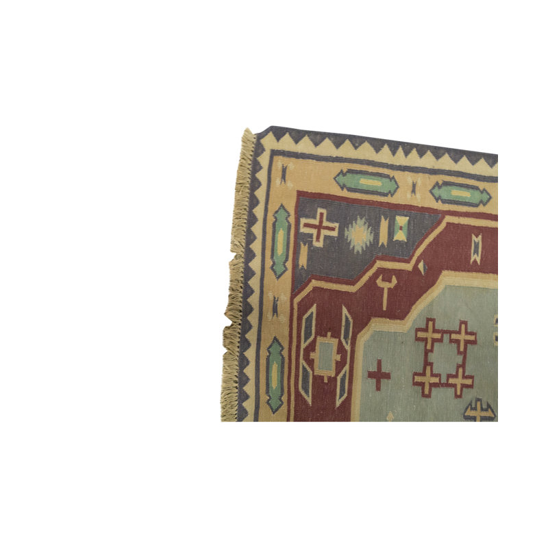Dhurry Cotton Geometric Area Rug