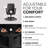 HON Ignition 2.0 Low-Back Mesh Task Chair, Advanced Tilt, Black Frame, Onyx-120541925-120541927-120541931