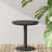 Orsa 48" Round Solid Teak Outdoor Dining Table with Modern Pedestal Base - Weather-Resistant Patio Table for 4