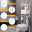 Armoire de rangement au-dessus de la toilette-948861133