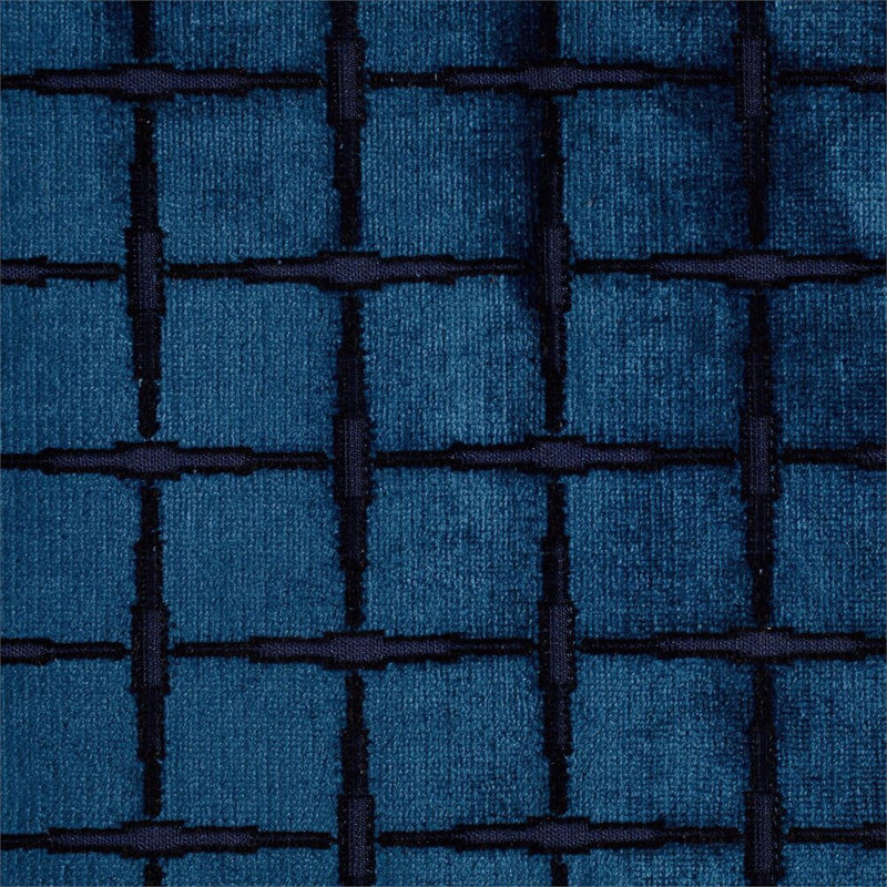 Tespi Square Fabric, Indigo