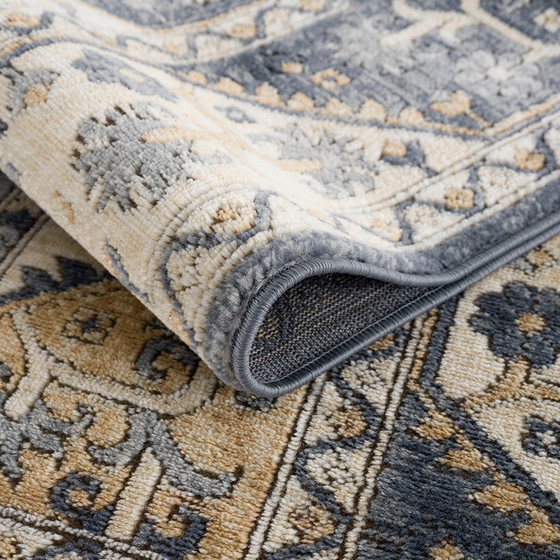 Tapis à bordure carrelée