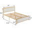 Ensemble de chambre à coucher 3 pièces-1225547966