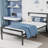 Metal Platform Bed Frame With Headboard