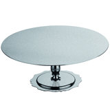Dolce Vita Cake Stand 15.75" - 6 Pieces - Pewter