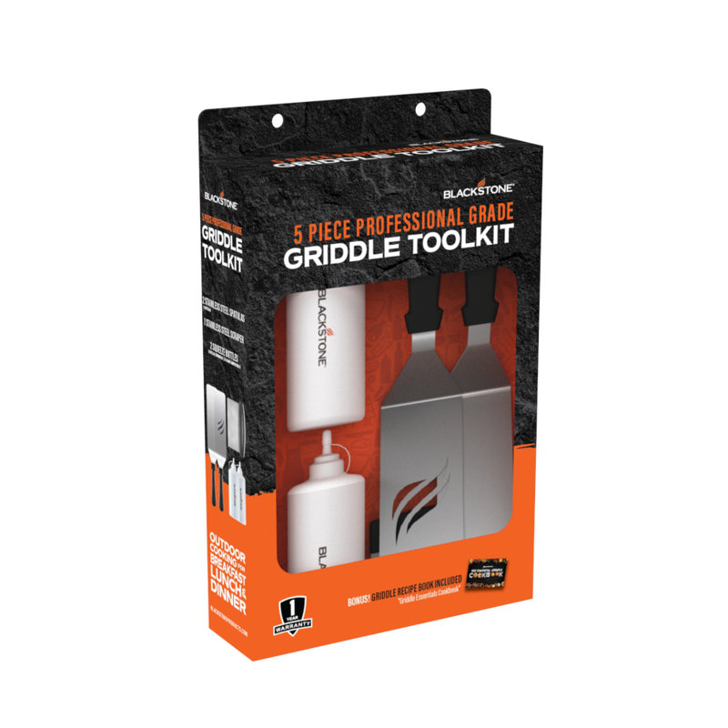 Blackstone 5 Piece Professional Grade Griddle Toolkit