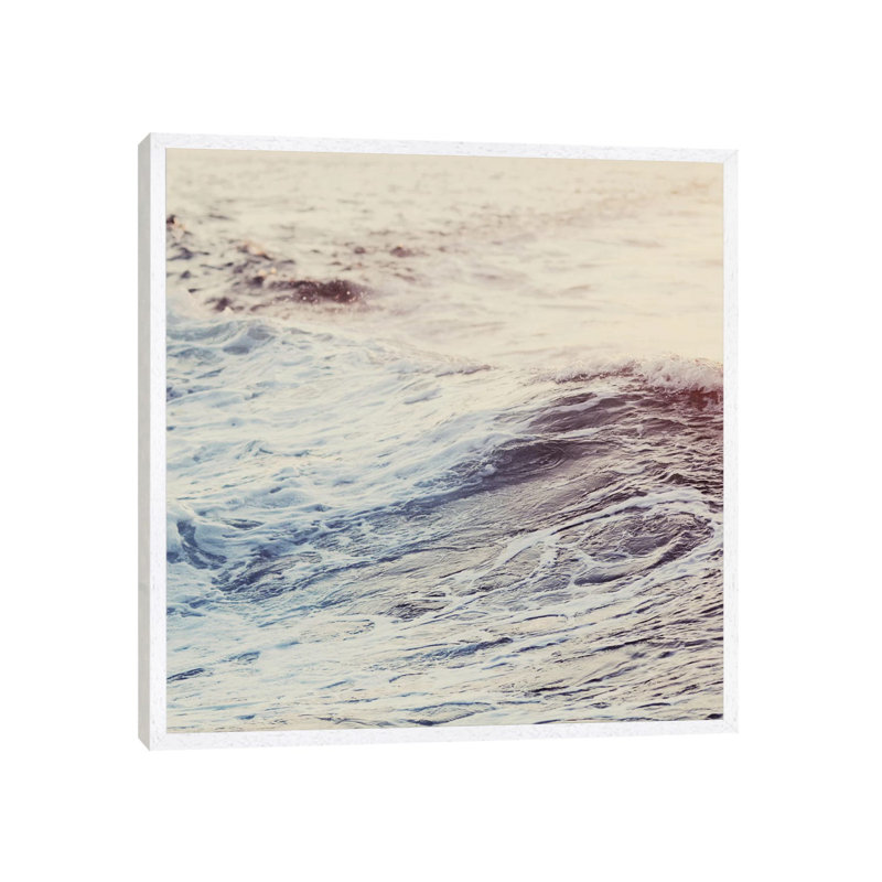 Smash by Chelsea Victoria - Floater Frame Print on Canvas, White