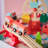 Teamson Kids Florida Amusement Park Activity Table With 6 Interactive Mini Games & Train Rail