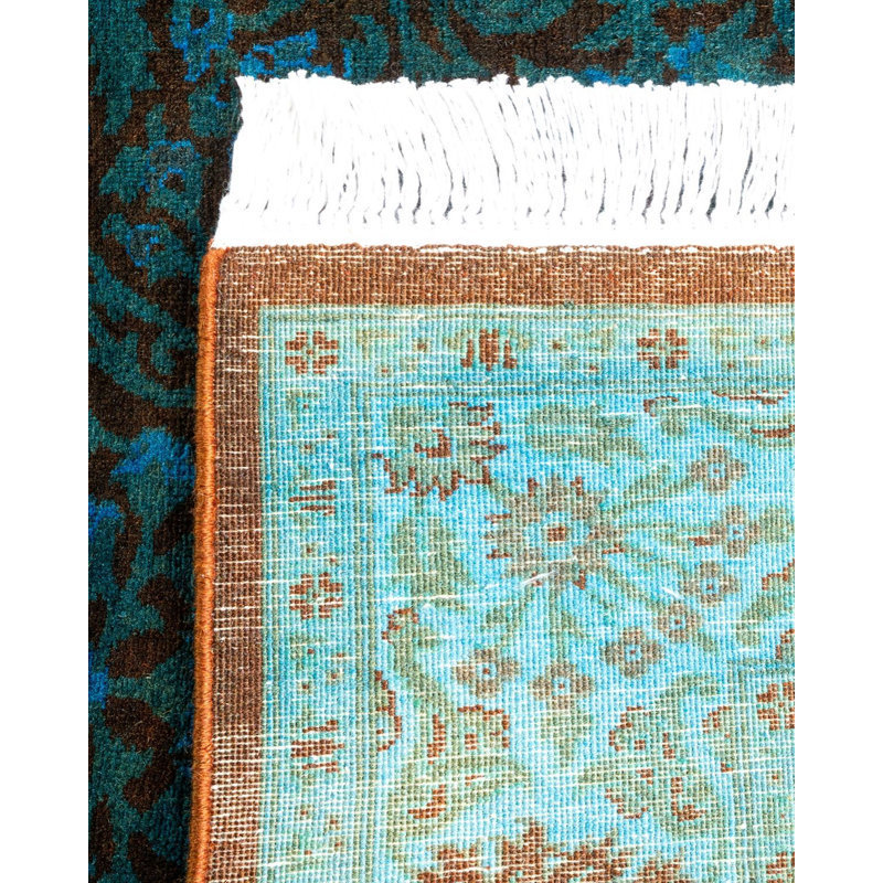 Fine Vibrance One-of-a-Kind 3' 0" X 14' 4" Hand Knotted Area Rug