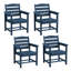 Chaises de salle à manger d'extérieur en PEHD-1161355204
