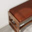 Banc à chaussures de rangement en bois massif avec options de coussins en cuir et lin-772464296-772464279-780432154