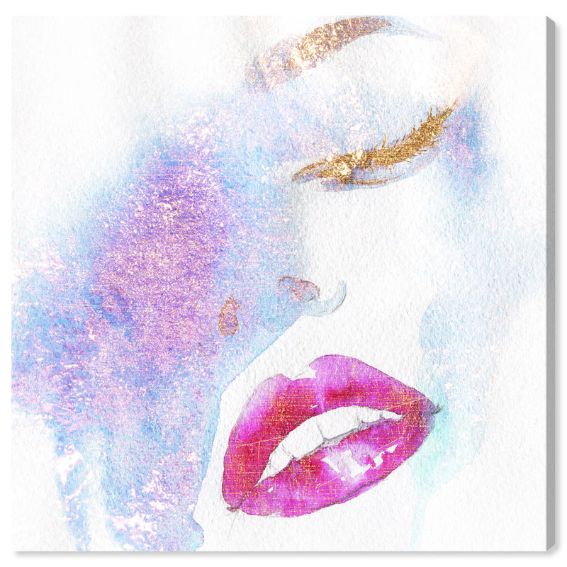 Magie D'Or - Peinture sur toile, H 40 po x l 40 po, Toile tendue