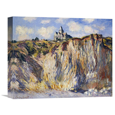 " Church Of Varengeville, In The Morning " by Claude Monet