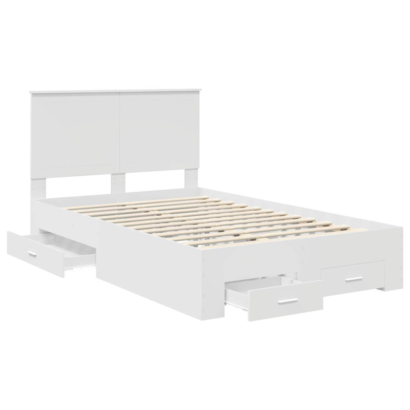 Bed, Small Double (4'), White