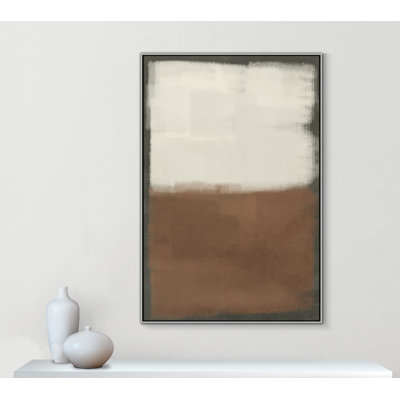 Coronado Alabaster Burst 2 - reproduction sur toile avec cadre flottant