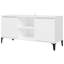 Steyning Unfinished TV Stand with Fireplace Included-647352711