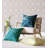 Abstract Feather Reversible Throw Pillow