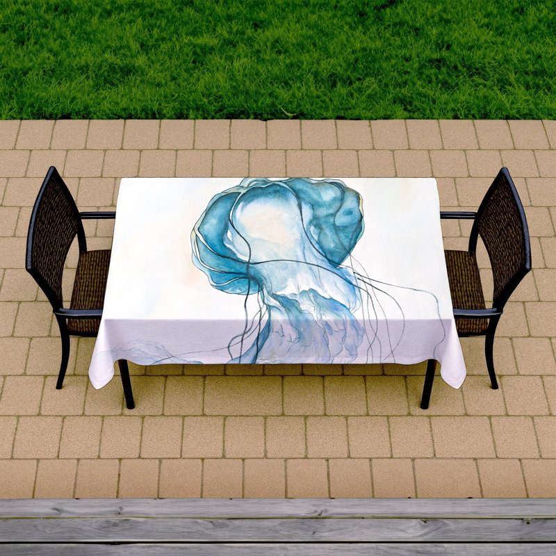 Jellyfish Moving Tablecloth - Marine Bedroom Decor | Indoor/Outdoor