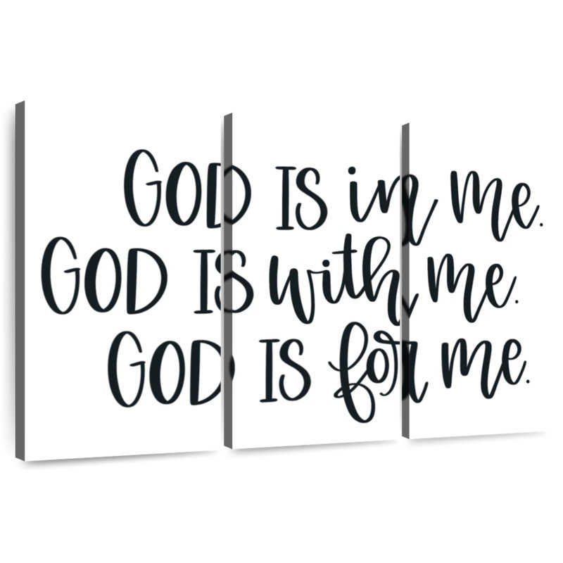 Tergel God Is, 32" H x 50" W