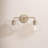 Childerley 17.5" W 2-Light Steel Vanity Light with Glass Globe Shades-907712453-907712450