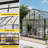 Aluminum Frame Polycarbonate Hobby Greenhouse-116989905