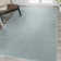 Arzel Solid Low-Pile Aqua Blue Rug