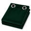 Emerald Velvet Eyelet Curtains Room Darkening Window Panels Soft Touch Pair-1543672116