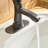 Single-Hole Single-handle Bathroom Faucet with Drain Assembly-70855233