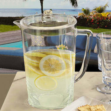 Park Hill Sleek Crystal Beverage Dispenser, 12qt.