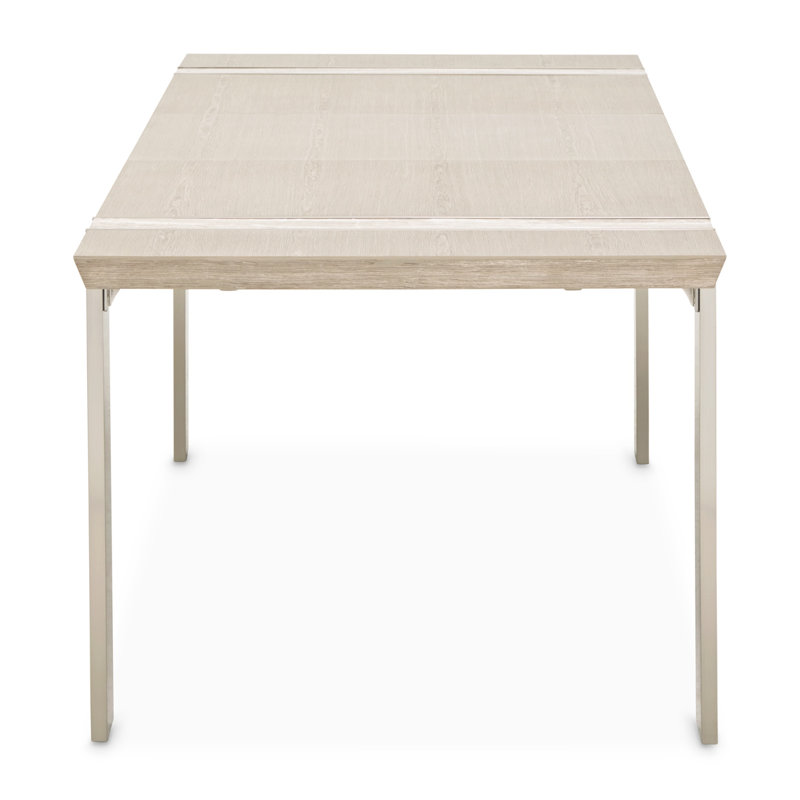 Ensemble de salle à manger 7 pièces Lotus Bay - Sable, 7 Pieces: Table, 6 Chairs