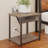 Simple Bedside Table with Open Storage Shelf, Charging Station, Easy to Assembly-200053755