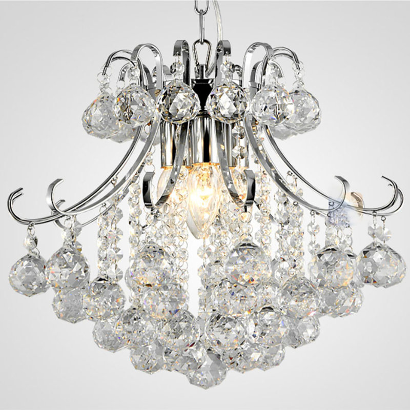 Ambrose 6 - Light Crystal Chandelier