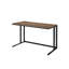 Bureau d'écriture polyvalent en noyer et avec port USB pour un travail efficace-1680286344