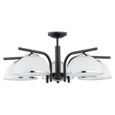 Diaz 5 - Light Shaded Chandelier