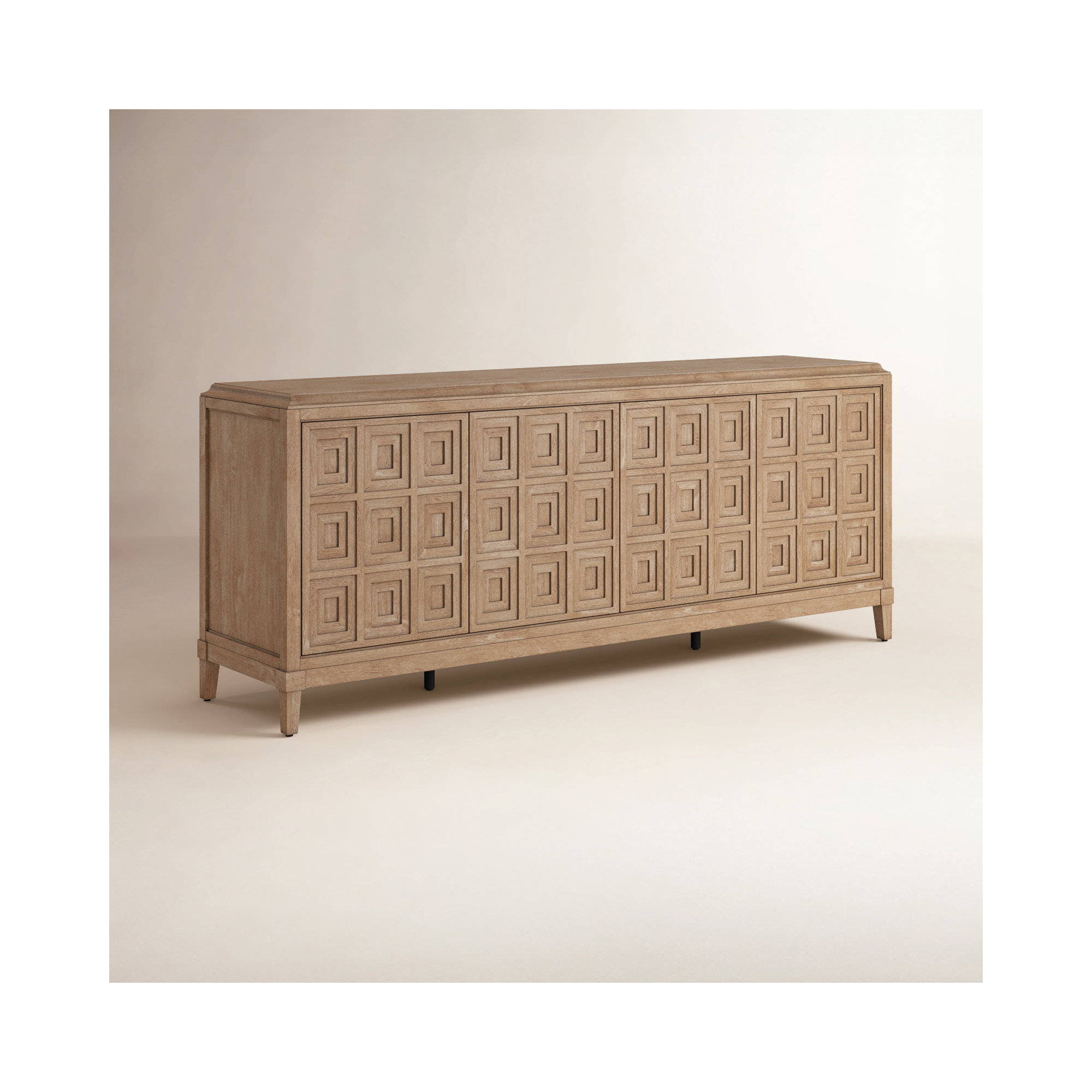 Hayes Entertainment Credenza, Tan