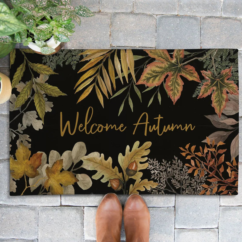 Tapis d'extérieur sophistiqué Autumn, L 24 po x L 36 po
