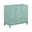 [Armoire seulement] Meuble-lavabo de 36 po avec chargement USB - Design minimaliste moderne (lavabo non inclus)