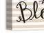 «Thankful and Blessed», reproduction d'art textuel sur toile-23590703-23590699
