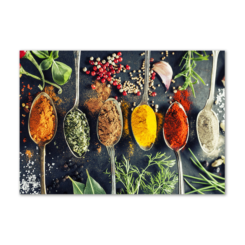 Colorful Spices - Wrapped Canvas Print