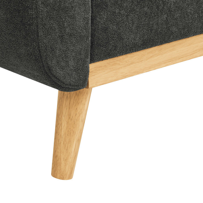 67.7" Mid-Century Modern Tufted Loveseat Sofa