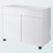 Sutton Multi-Storage Mobile Cabinet with 5 Drawers in White, 26.17'' H X 31.85" W X 15.71'' D-1947913397