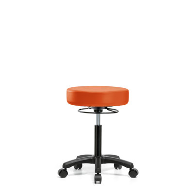 Kaiya Adjustable Height Lab Stool with Wheels