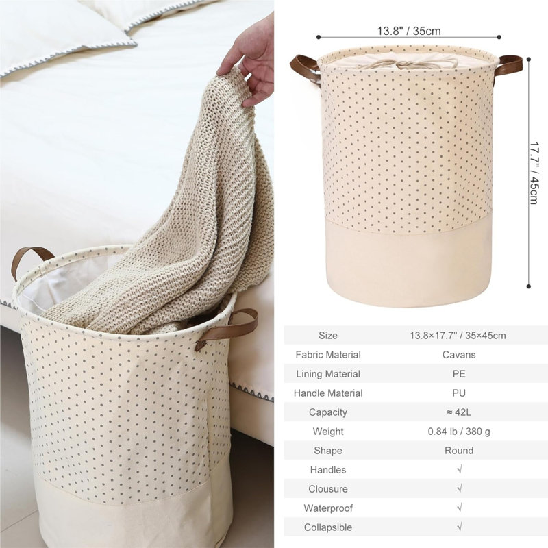 Canvas Laundry Cart