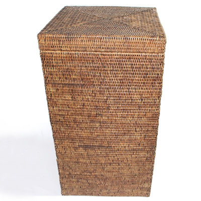 Hand Woven Wicker Laundry Hamper