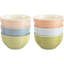 Ceramic 6 Piece Nested Mixing Bowl Set