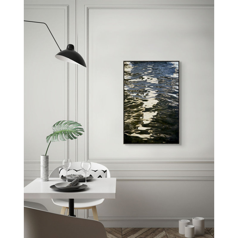 Blue Waters 1 Print by Barbara DeBord, 16.25" H x 11.25" W