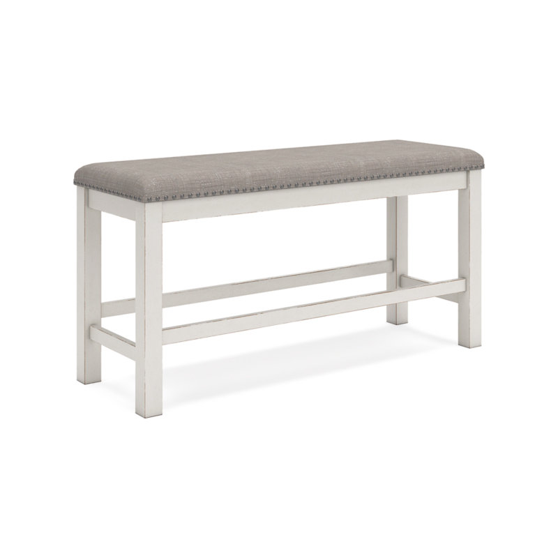 Robbinsdale Counter Height Dining Table, 4 Barstools and Bench